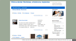 Desktop Screenshot of clinicadentalen.com